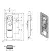 GT48 quick release bodywork fastener dimensions