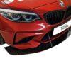 BMW M2 F87 carbon fiber front splitter