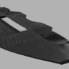 Splitter2 Custom carbon fiber front splitter
