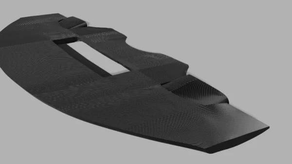Splitter2 Custom carbon fiber front splitter