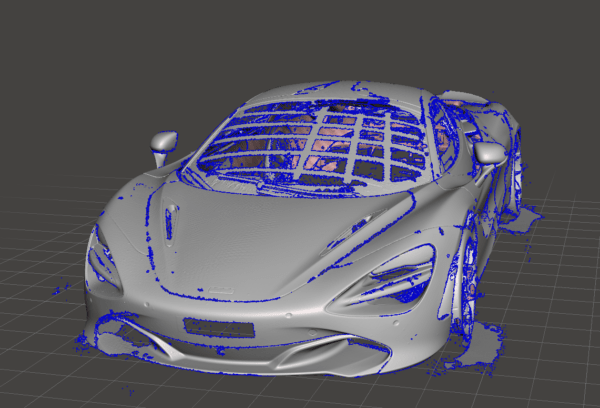 Mclaren 720S 3D scan Mclaren 720S 3D scan