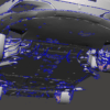 Mclaren 720S underbody 3D scan Mclaren 720S underbody 3D scan